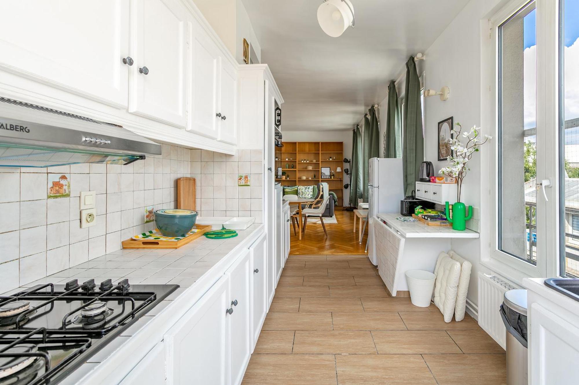 Parisian Penthouse With Large Terrasse Daire Pierrefitte-sur-Seine Dış mekan fotoğraf